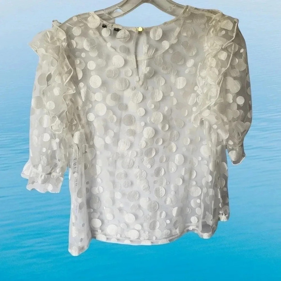 Story on women polka dot blouse size Large - Picture 4 of 4